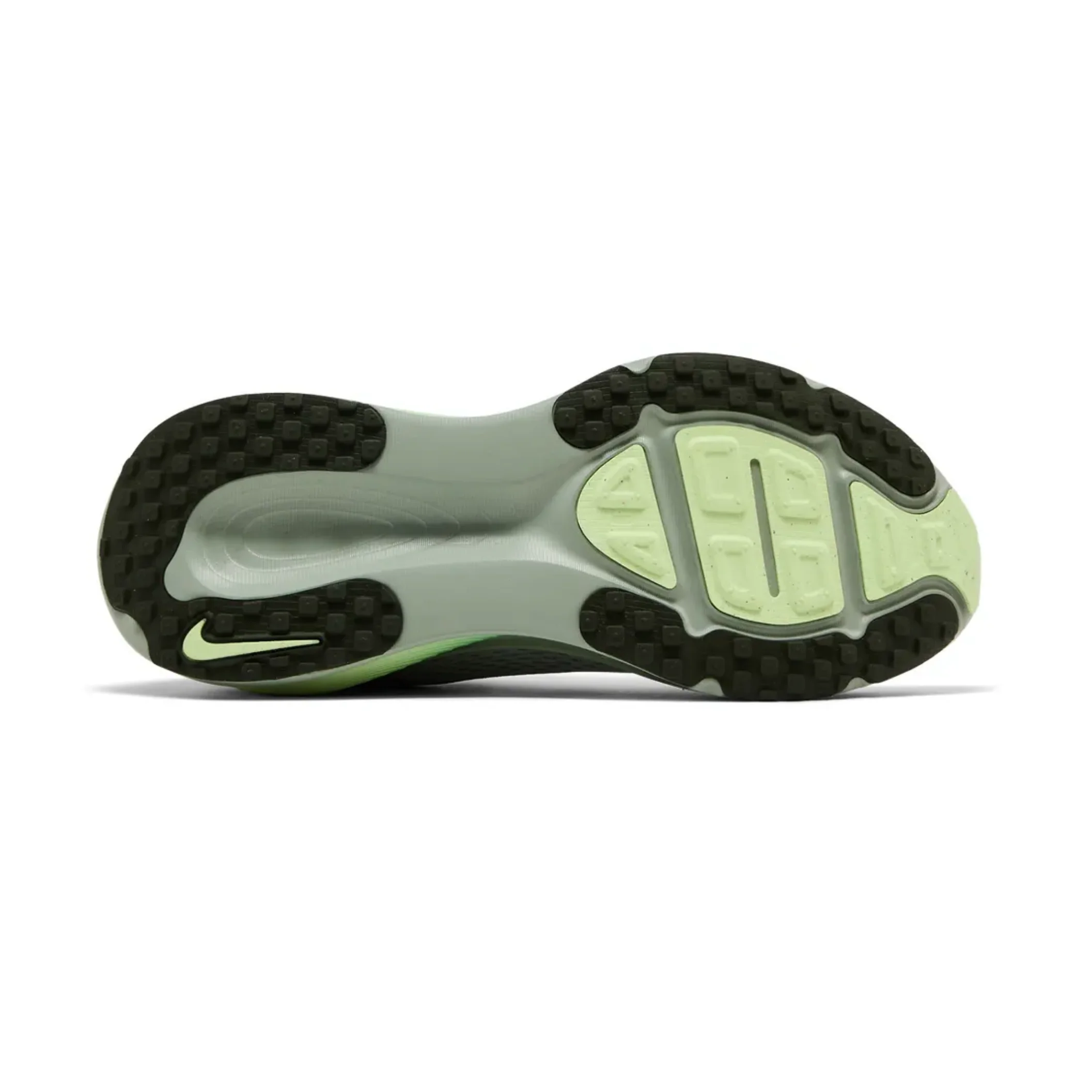 Nike Vomero 18 Light Silver Barely Volt Dusty Olive College Grey - Image 4