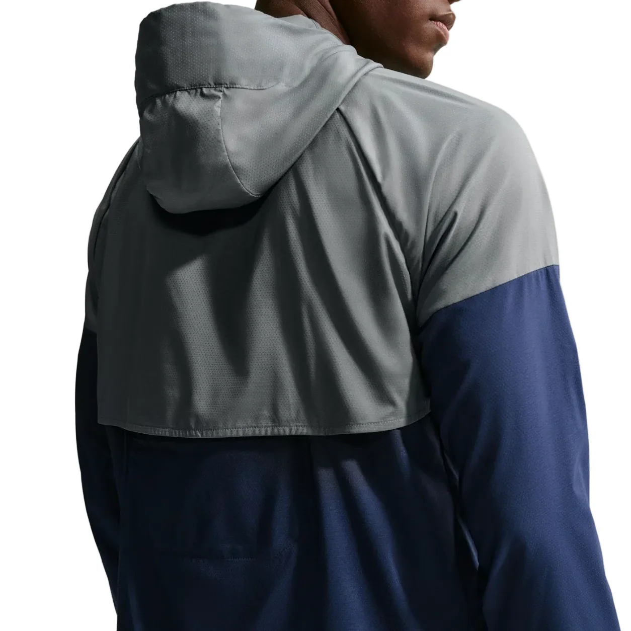 Nike Windbreaker Smoke Grey Navy - Image 3