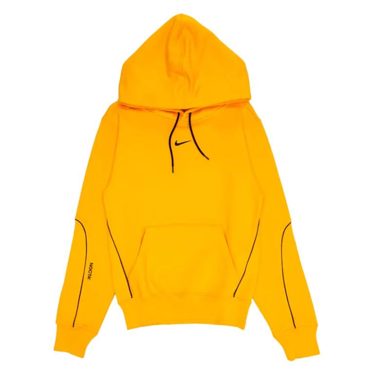 Nike x Drake NOCTA Hoodie Yellow - Image 2