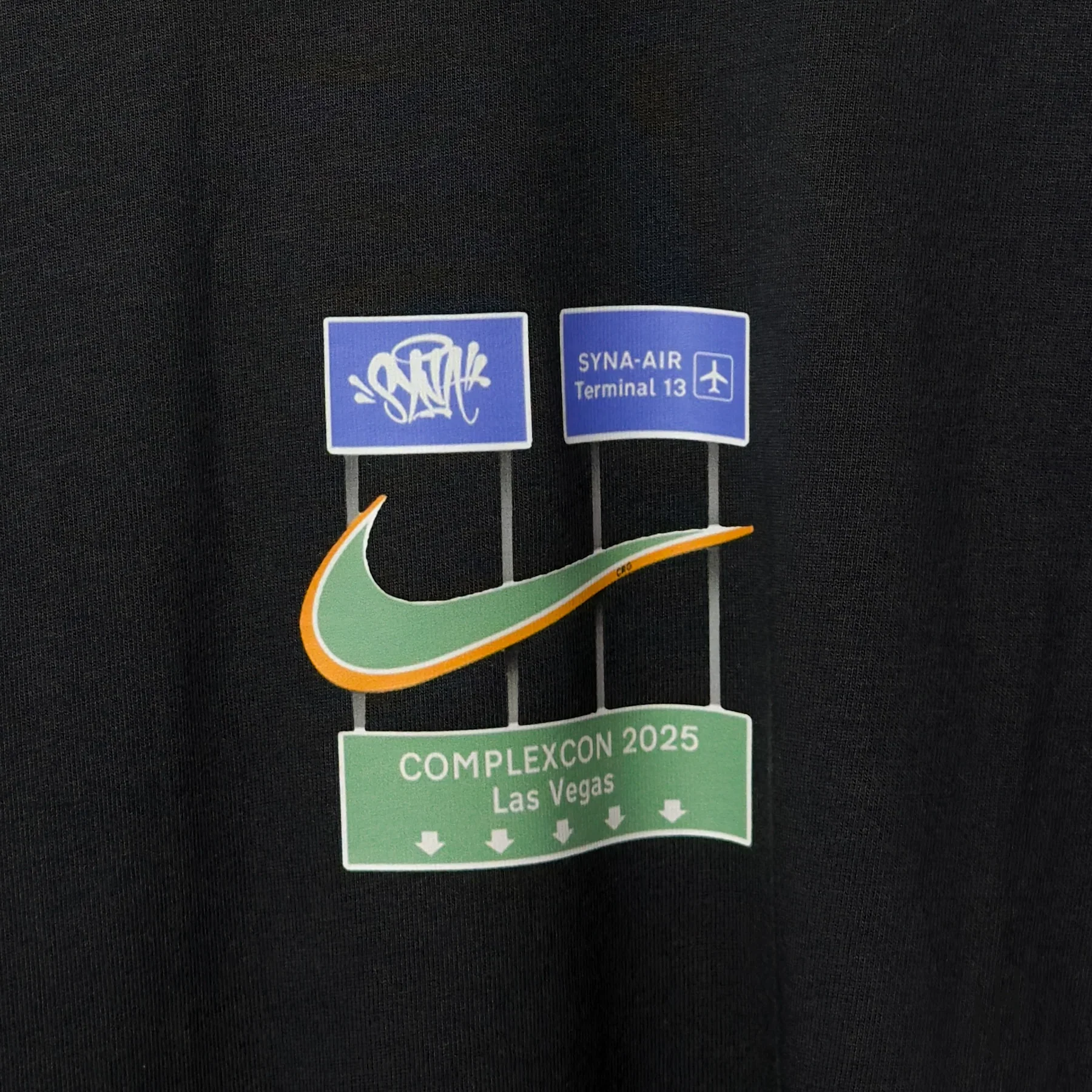 Nike x Syna World ''London To Las Vegas Tee'' Complexcon Exclusive - Image 3