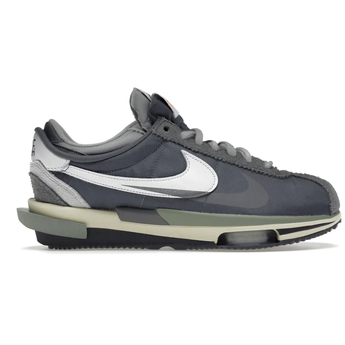 Nike Zoom Cortez SP sacai Iron Grey - Image 3