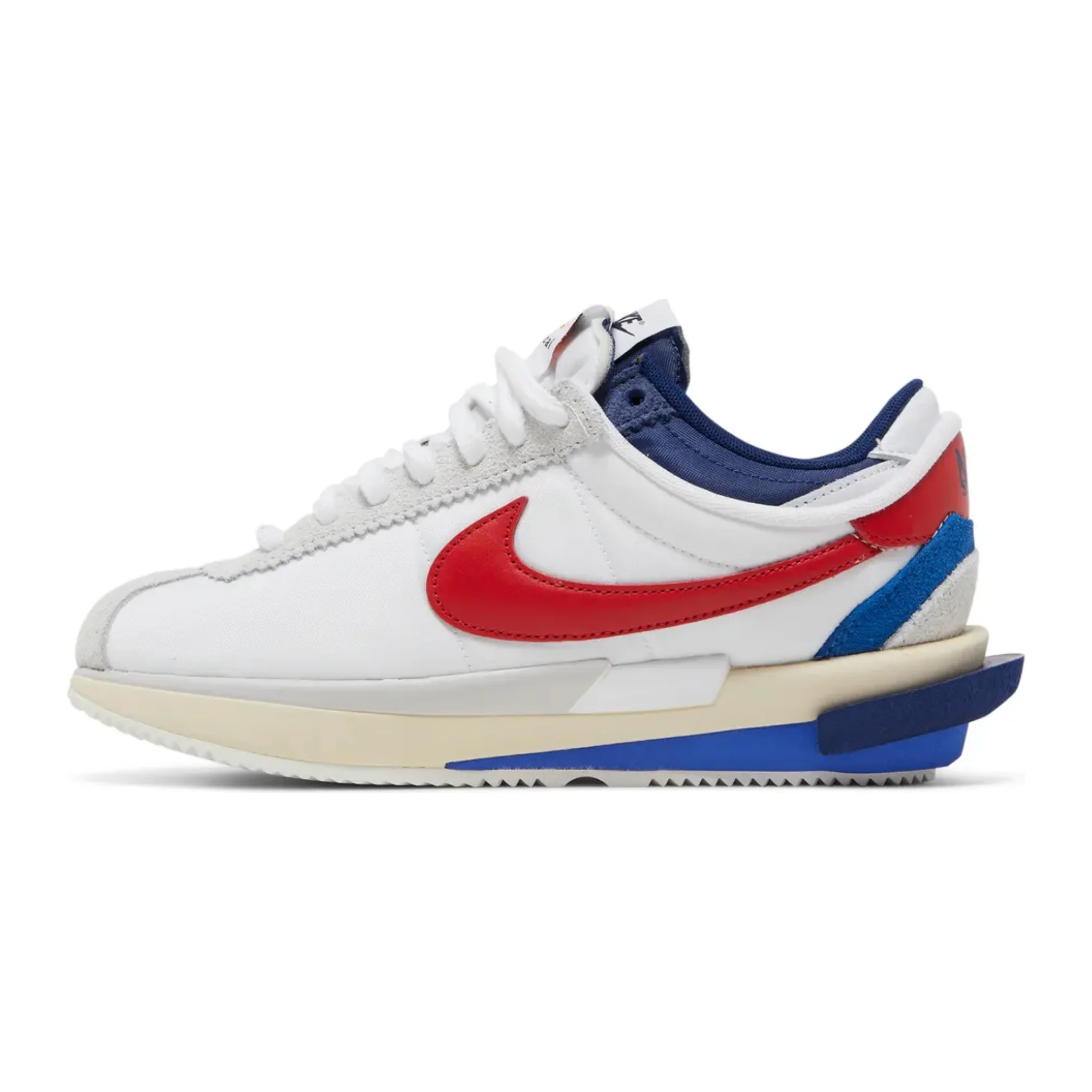 Nike Zoom Cortez SP sacai White University Red Blue - Image 2