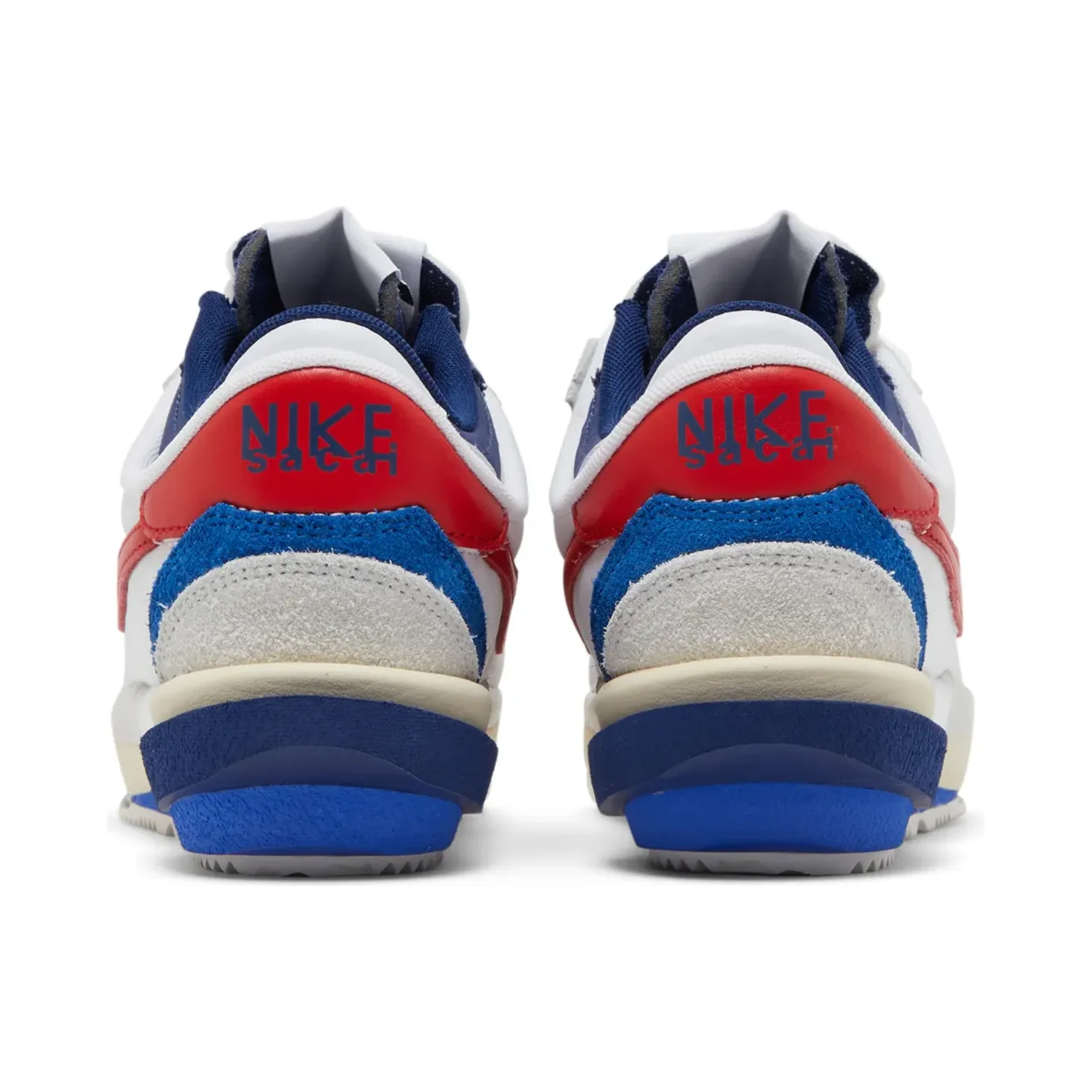 Nike Zoom Cortez SP sacai White University Red Blue - Image 3