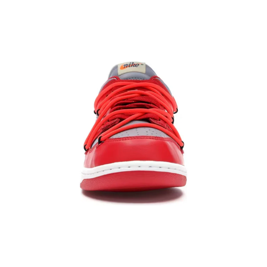 Nike Dunk Low Off-White - University Red - Image 3