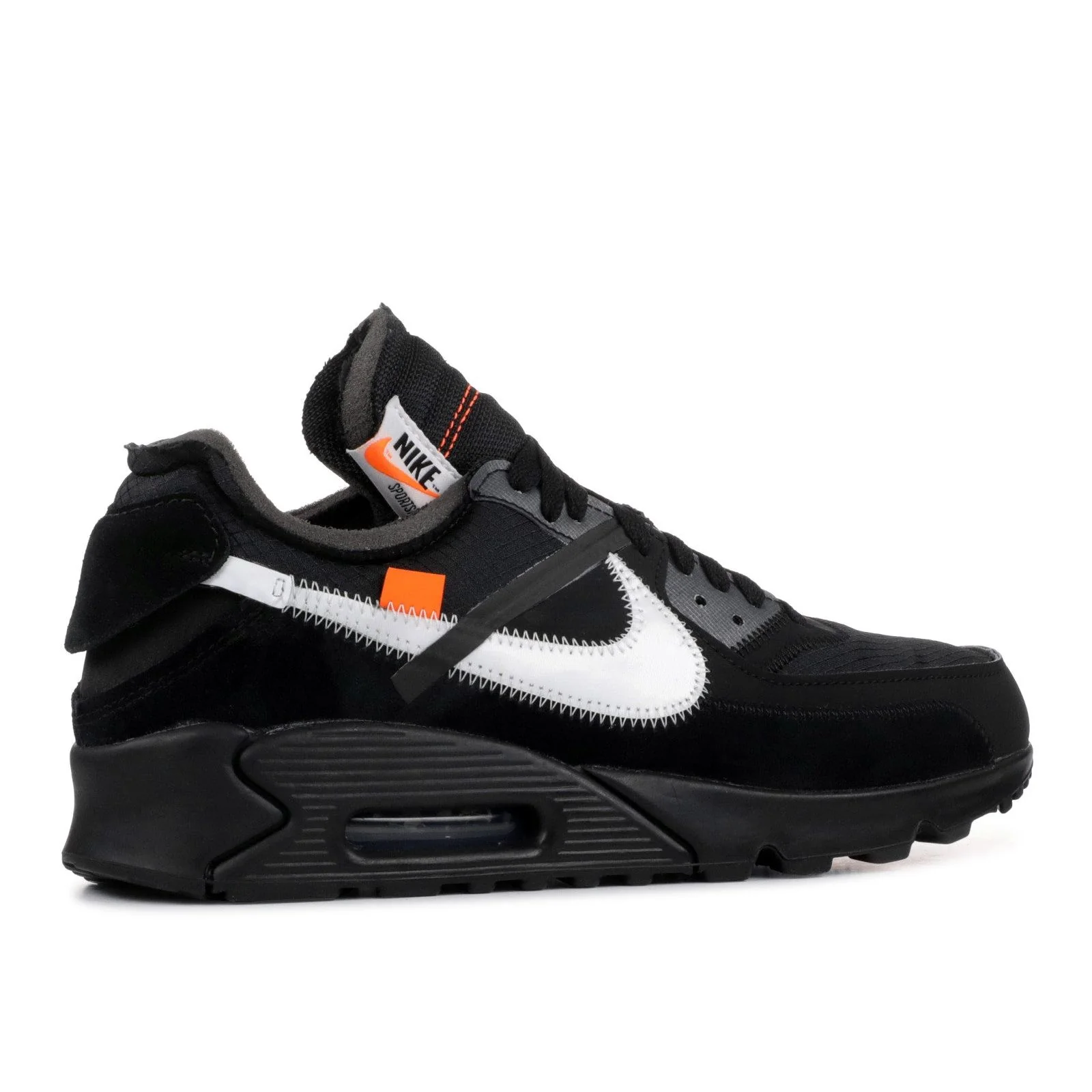 Nike Off White Air Max 90 Black - Image 7