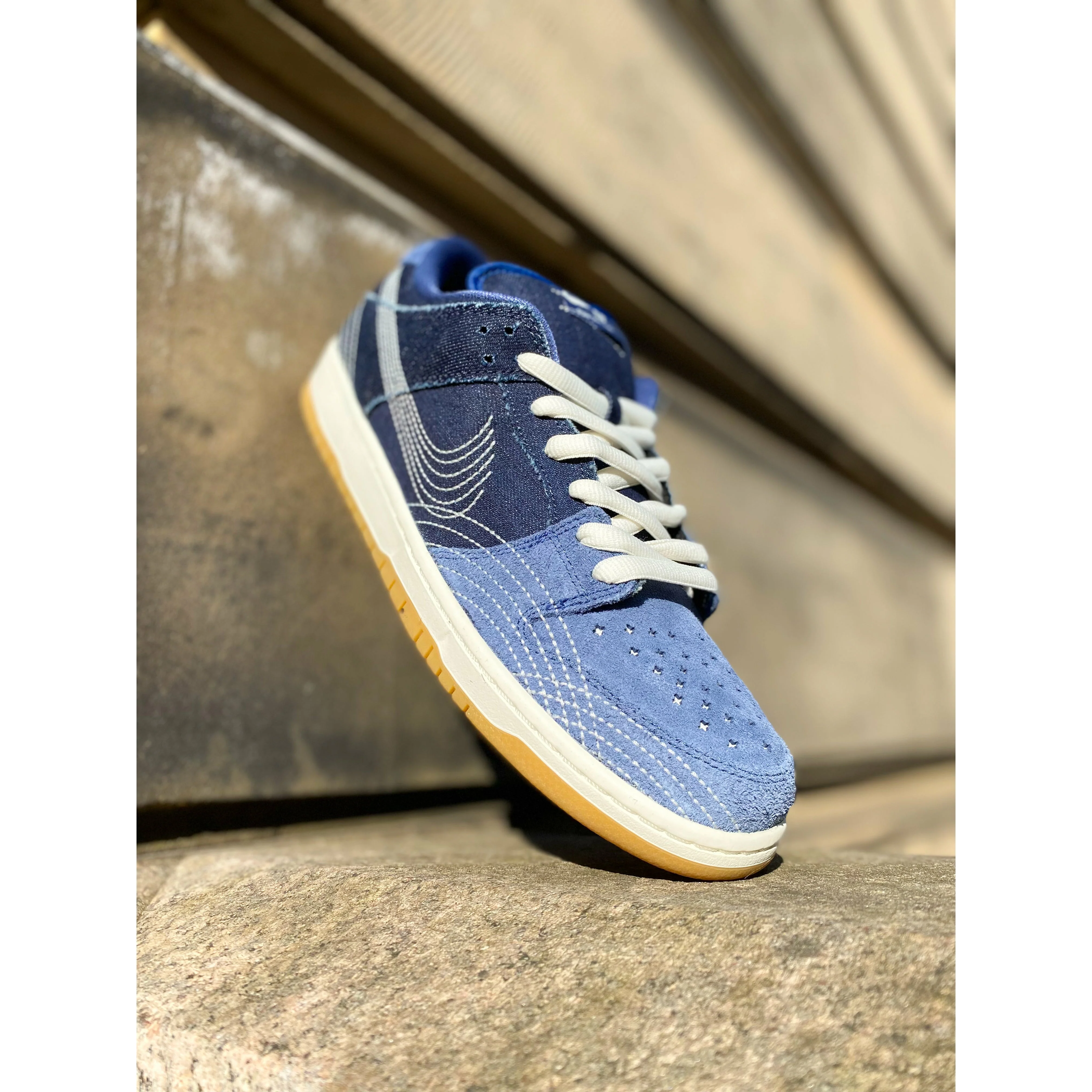 Nike SB Dunk Low Denim Sashiko - Image 5