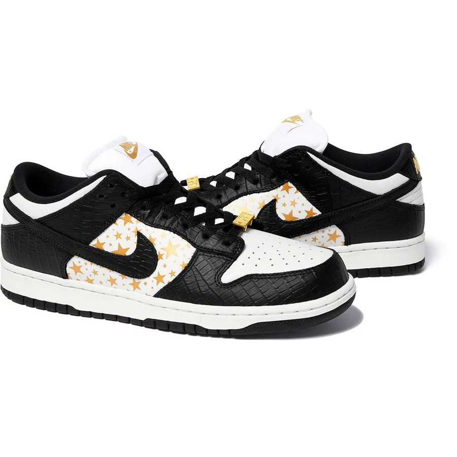 Nike SB Dunk Low Supreme Stars Black (2021) - Image 5