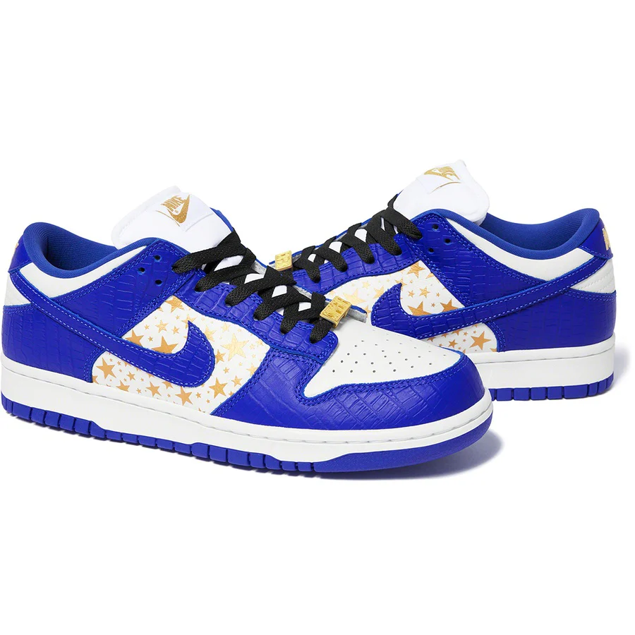 Nike SB Dunk Low Supreme Stars Hyper Royal (2021) - Image 5