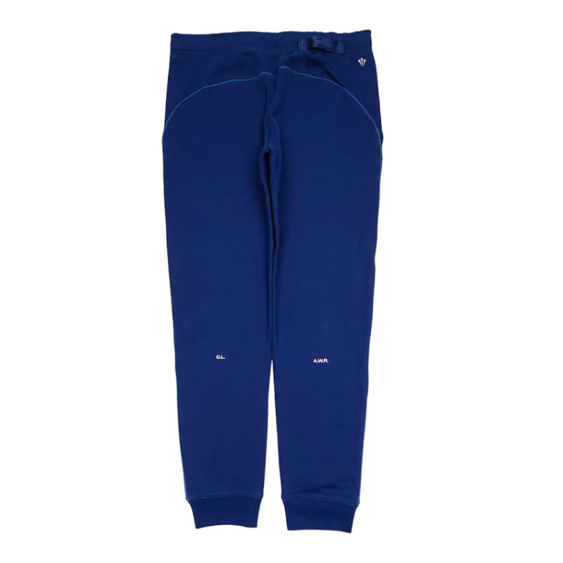 Nocta Cardinal Stock Fleece Pants Navy - Image 2