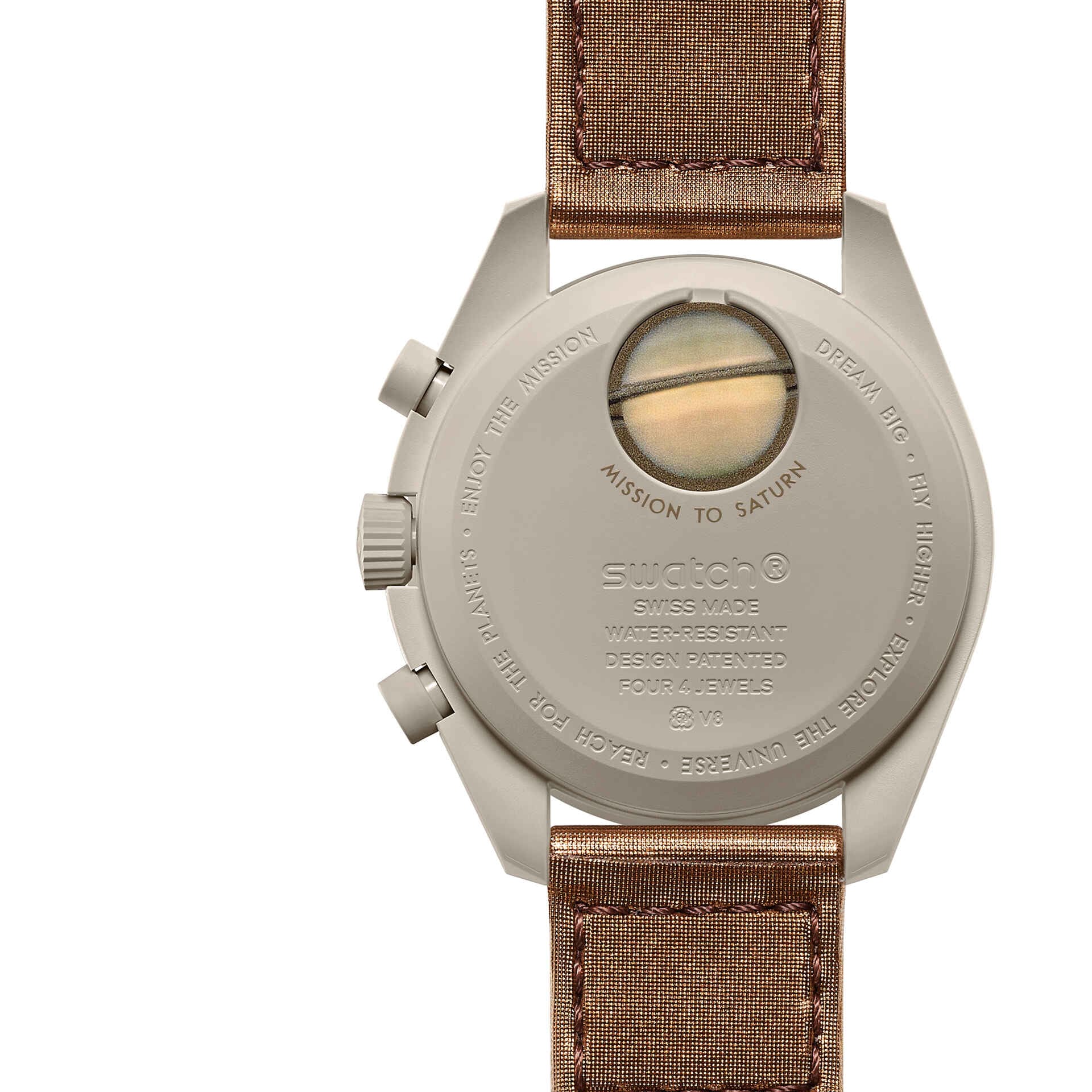 Swatch x Omega Bioceramic Moonswatch Mission To Saturn - Image 5