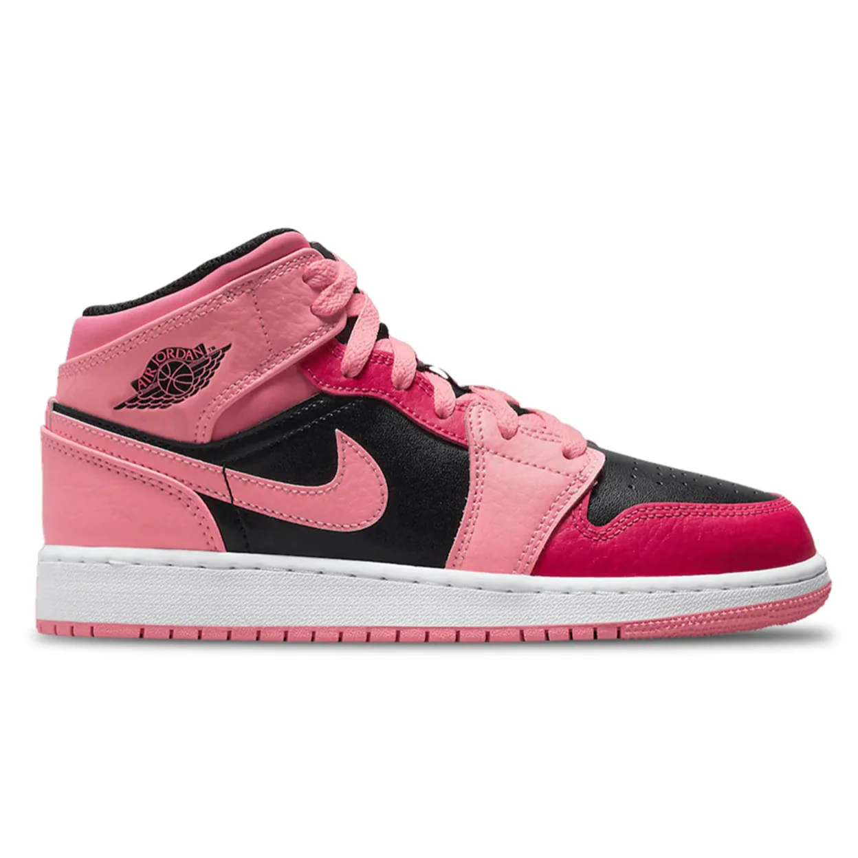 JORDAN 1 MID CORAL CHALK GS - Image 3
