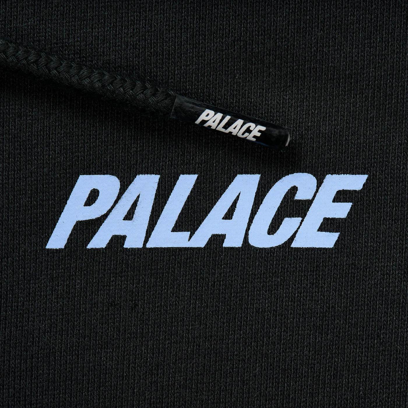 Palace Nike Font Swoosh Hoodie Black - Image 3
