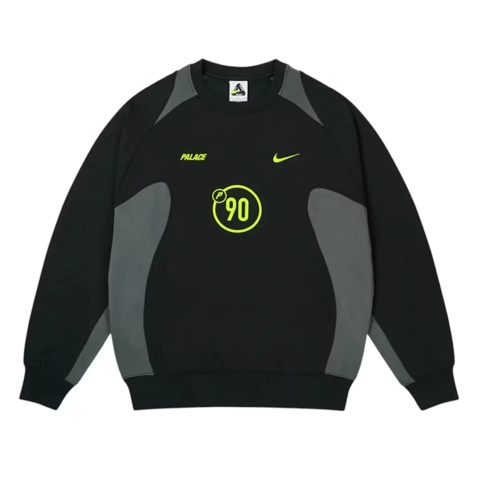 Palace x Nike Total P90 Crew Black - Image 2