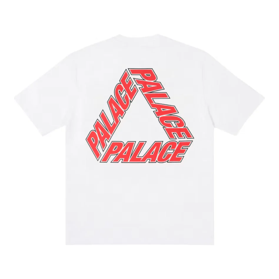 Palace P-3 Outline T-Shirt - White - Image 2
