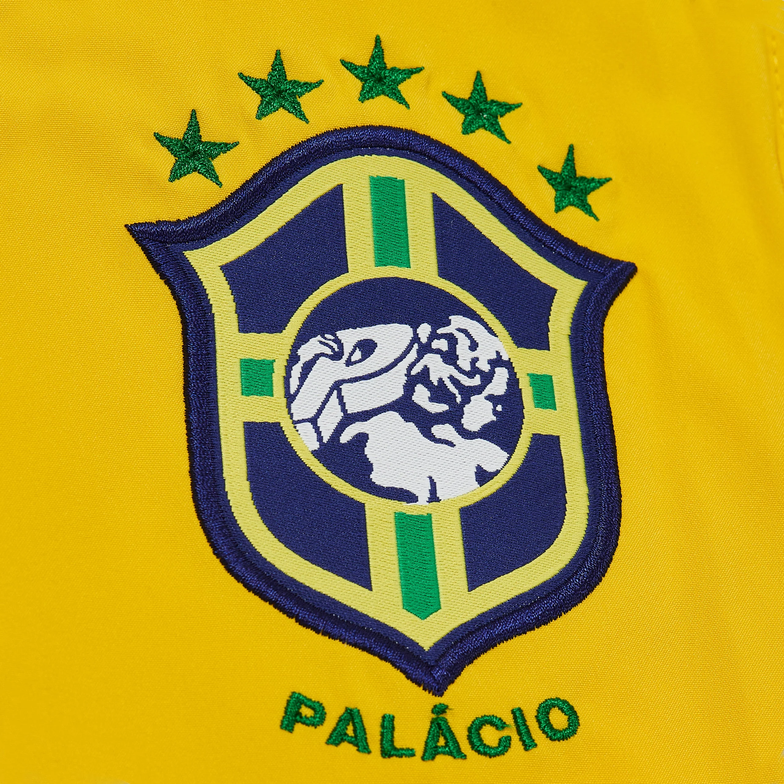 Palace Pro Team 02 Shell Jacket Yellow - Image 3