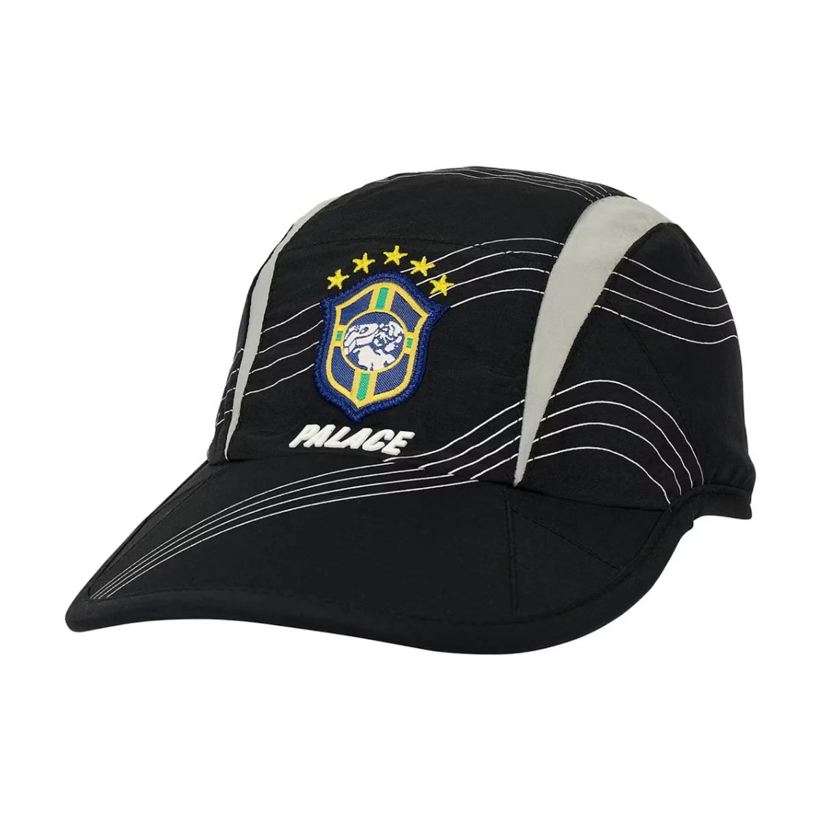 Palace Pro Team 02 Shell Runner Cap Black