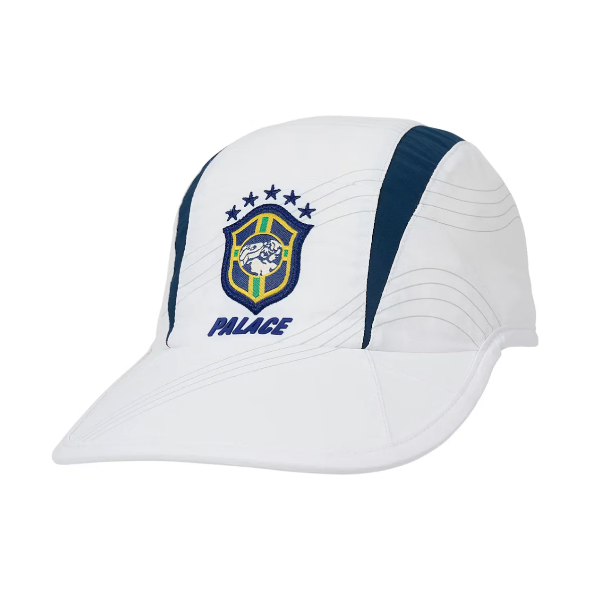 Palace Pro Team 02 Shell Runner Cap White