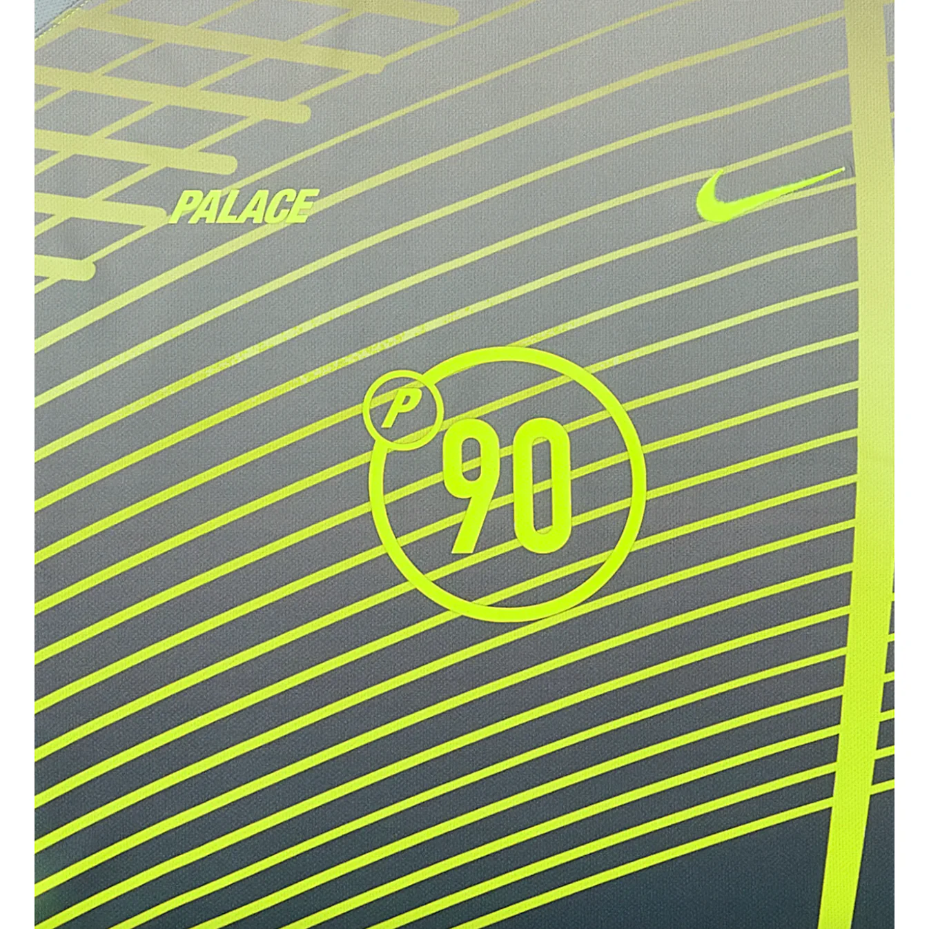 Palace x Nike Total P90 Jersey Grey - Image 3