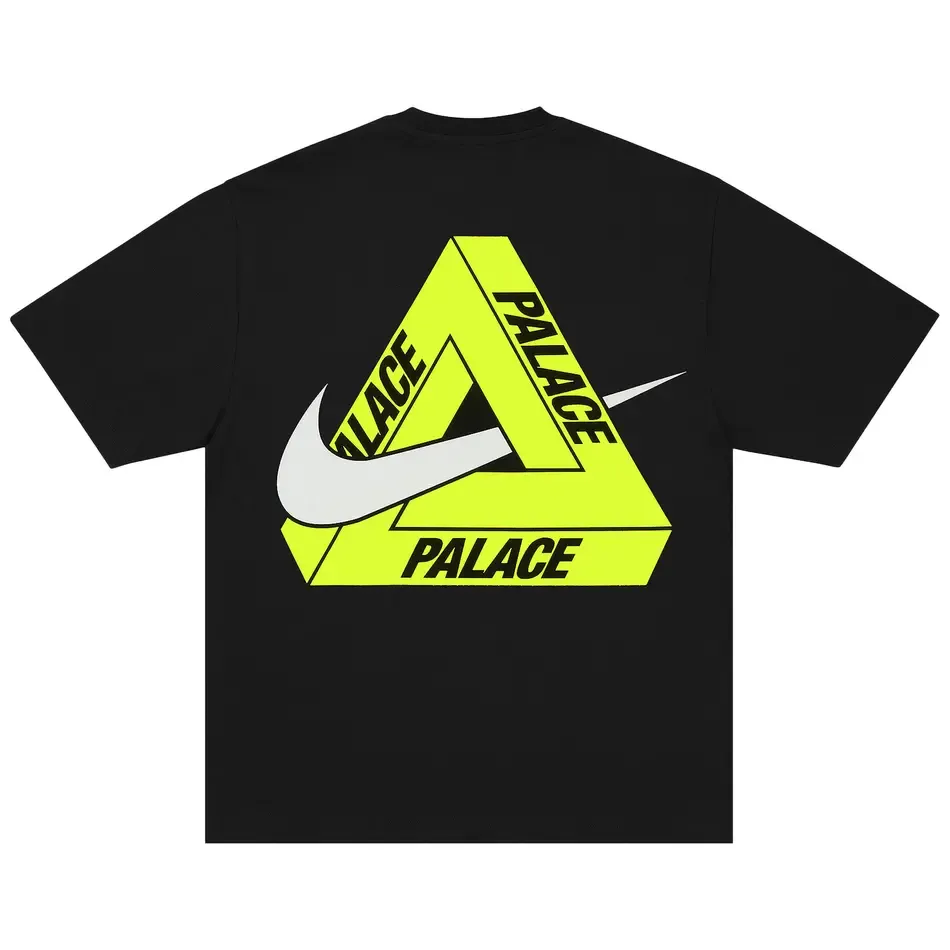 Palace x Nike Tri Swoosh T-Shirt 'Black'