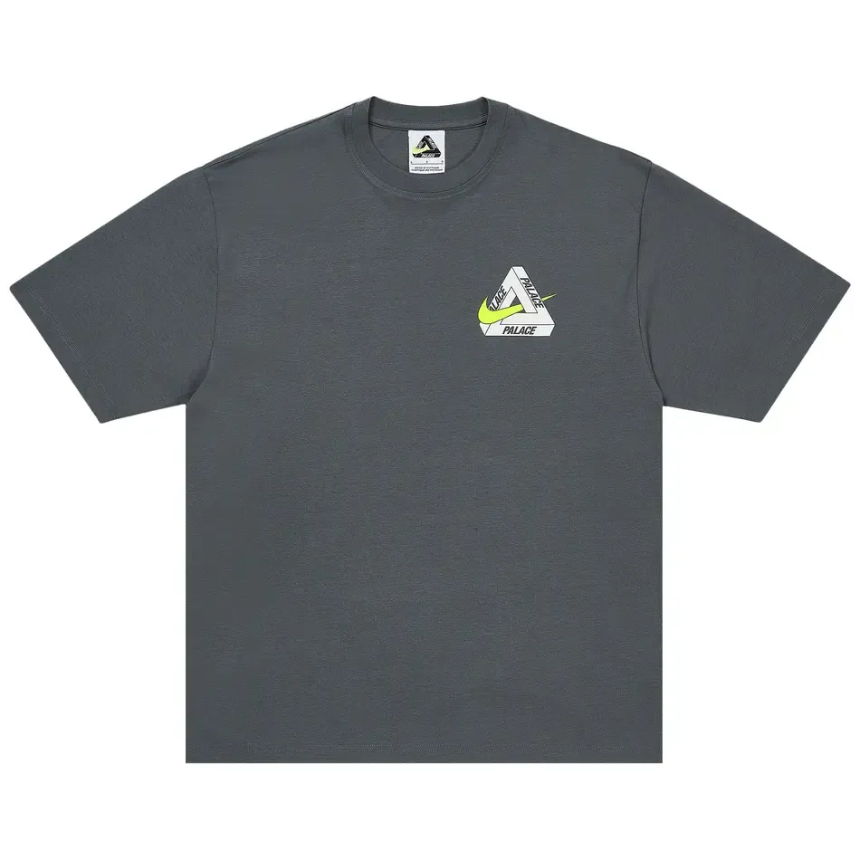 Palace x Nike Tri Swoosh T-Shirt 'Charcoal' - Image 2