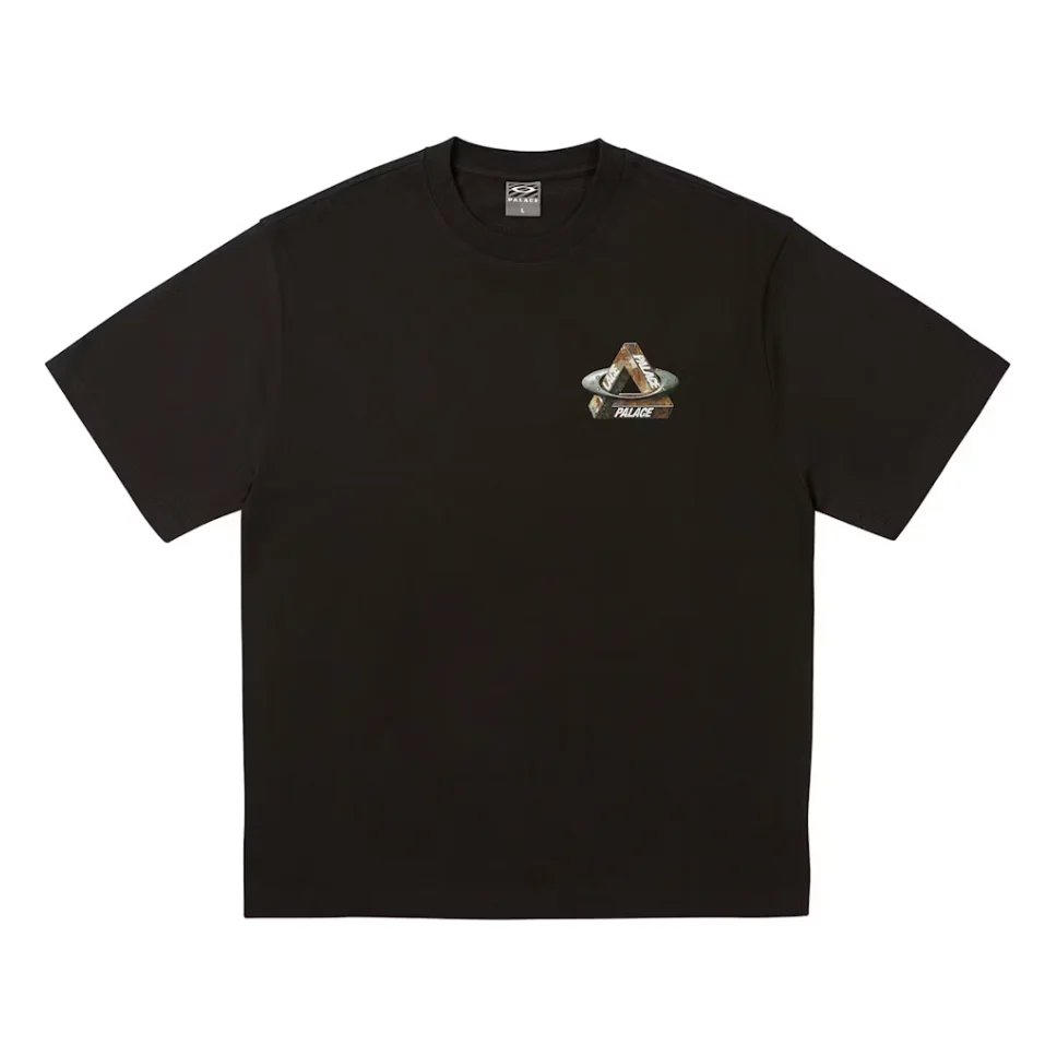 Palace x Oakley T-Shirt (FW24) Black - Image 2