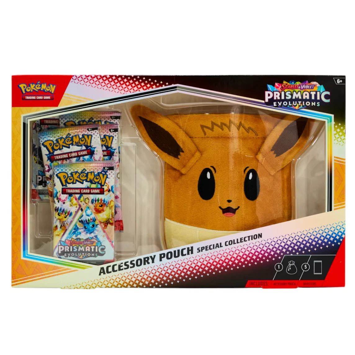 Pokémon Scarlet & Violet Prismatic Evolutions Accessory Pouch Special Collection