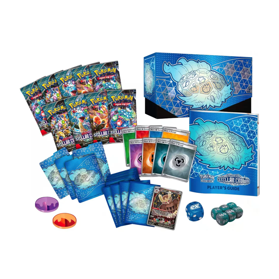 Pokémon Scarlet & Violet Steller Crown Elite Trainer Box - Image 2