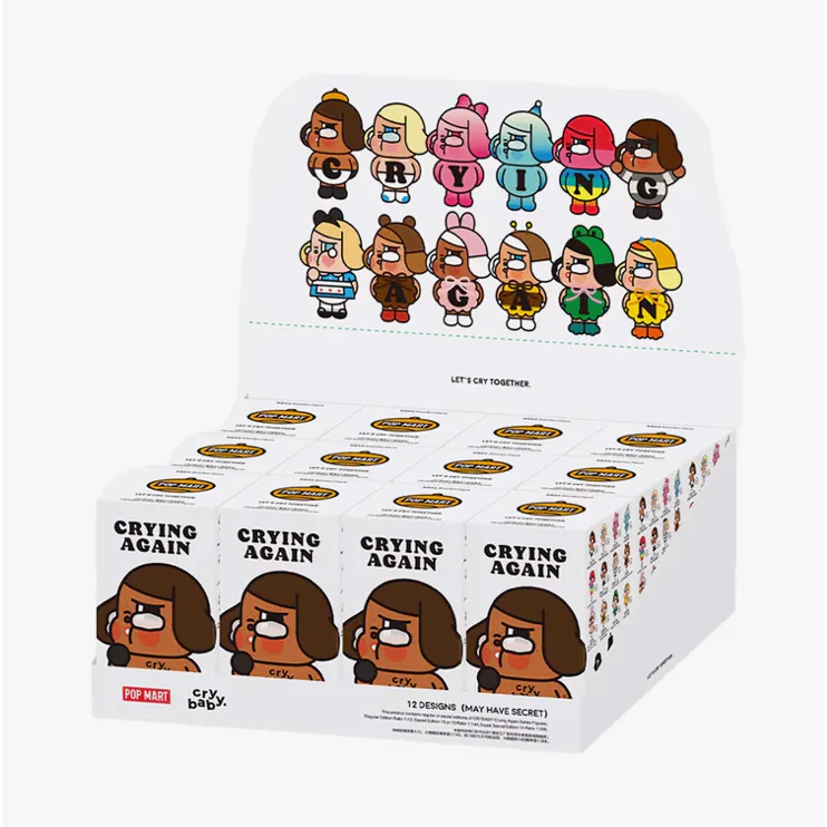 Pop Mart Crybaby Crying Again Series Figure Sealed Case (1 Blind Box) - Image 2