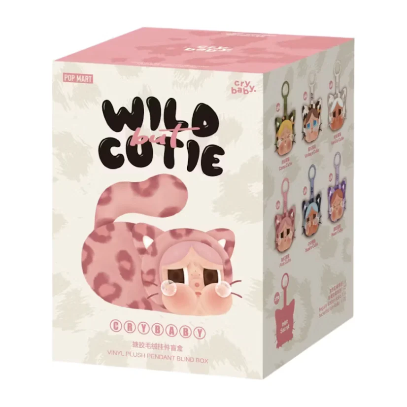 Pop Mart CRYBABY Wild but Cutie Series Vinyl Plush Pendant Sealed Blind Box