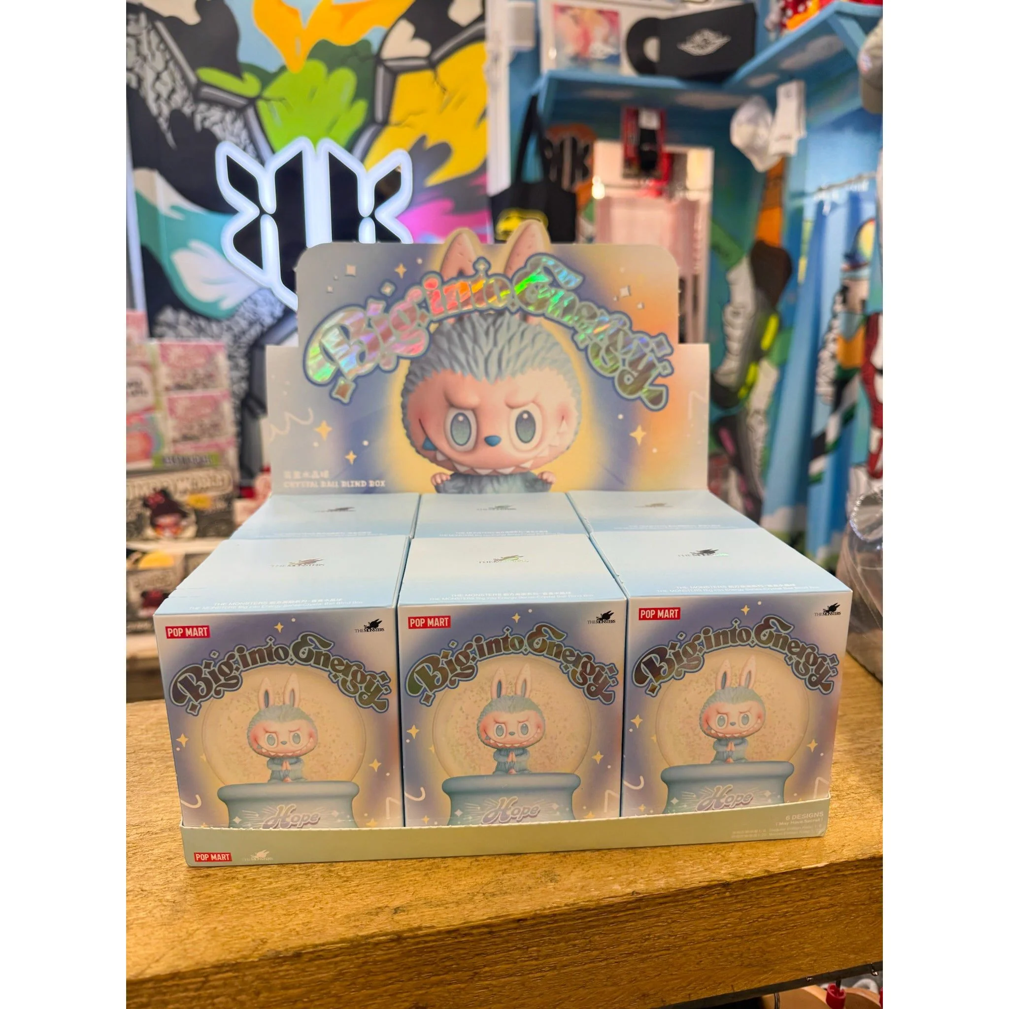 Pop Mart Labubu The Monsters Big into Energy Series Crystal Ball Sealed Case Single Blind Box - Image 2