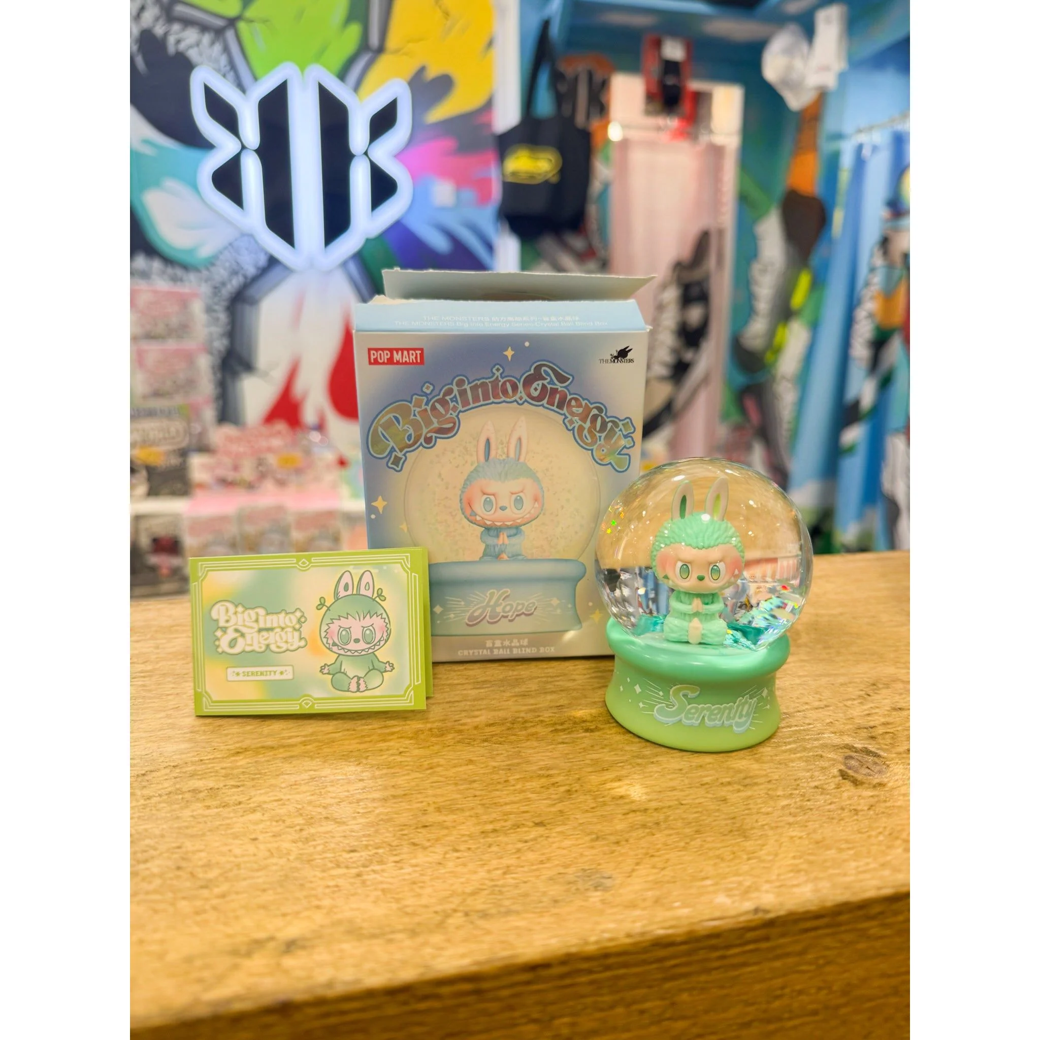 Pop Mart Labubu The Monsters Big into Energy Series Crystal Ball Sealed Case Single Blind Box - Image 3