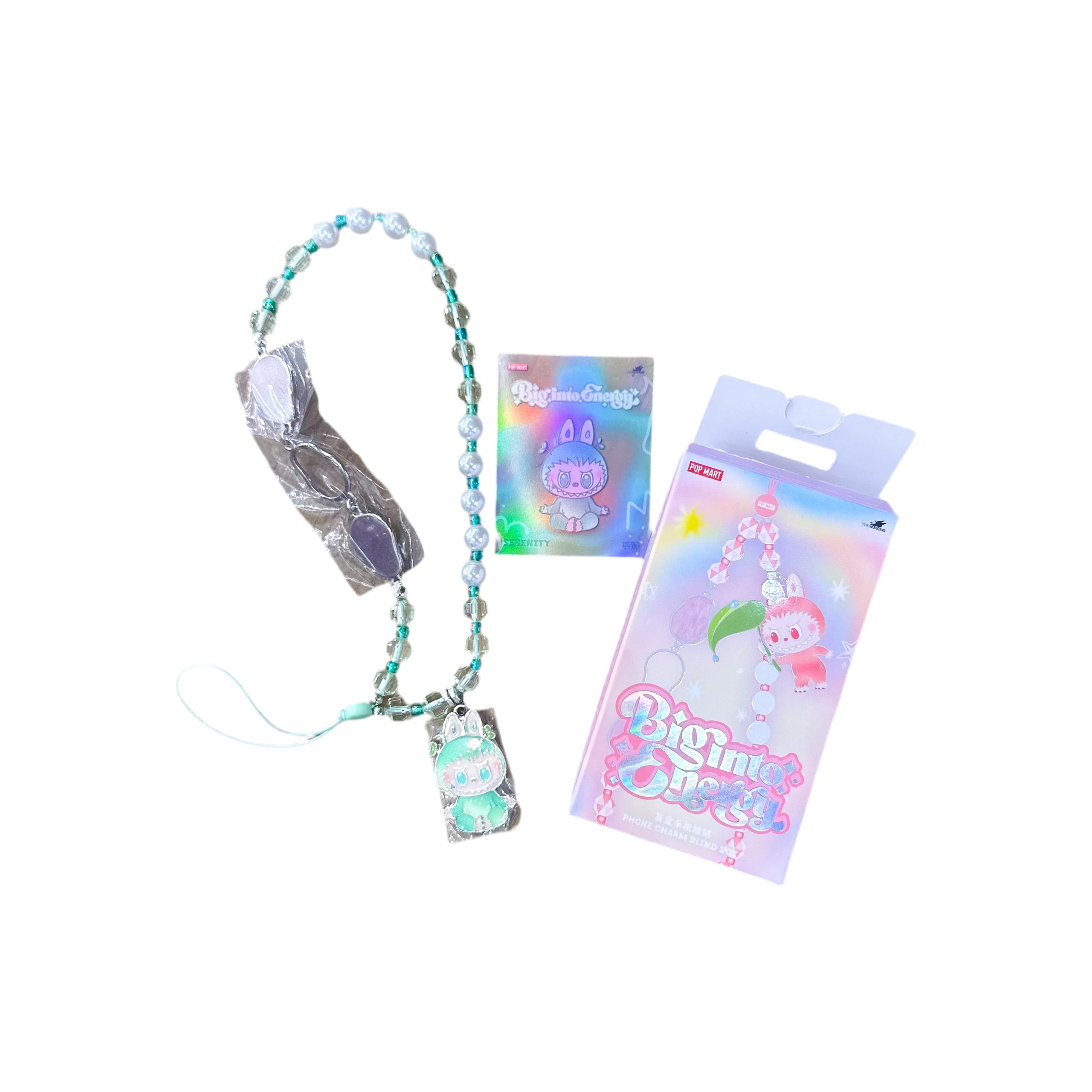 Pop Mart Labubu The Monsters Big into Energy Series Phone Charm Single Blind Box - Image 2