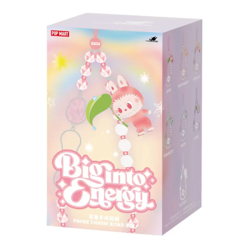 Pop Mart Labubu The Monsters Big into Energy Series Phone Charm Single Blind Box - Image 3