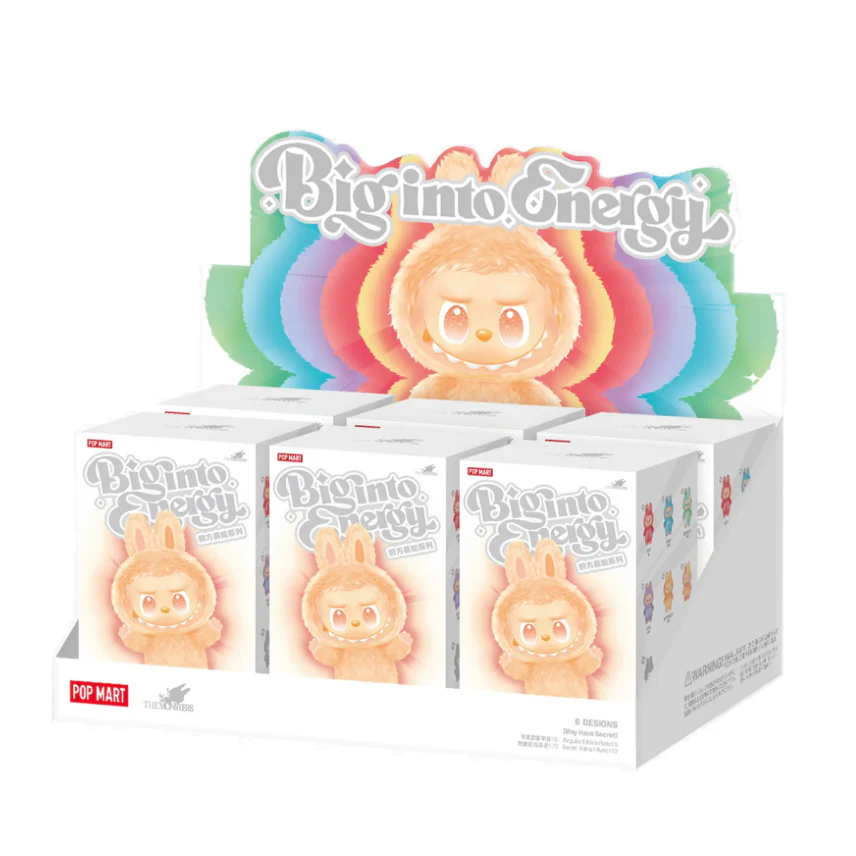 Pop Mart Labubu The Monsters Big into Energy Series Vinyl Plush Pendant Single Blind Box - Image 2