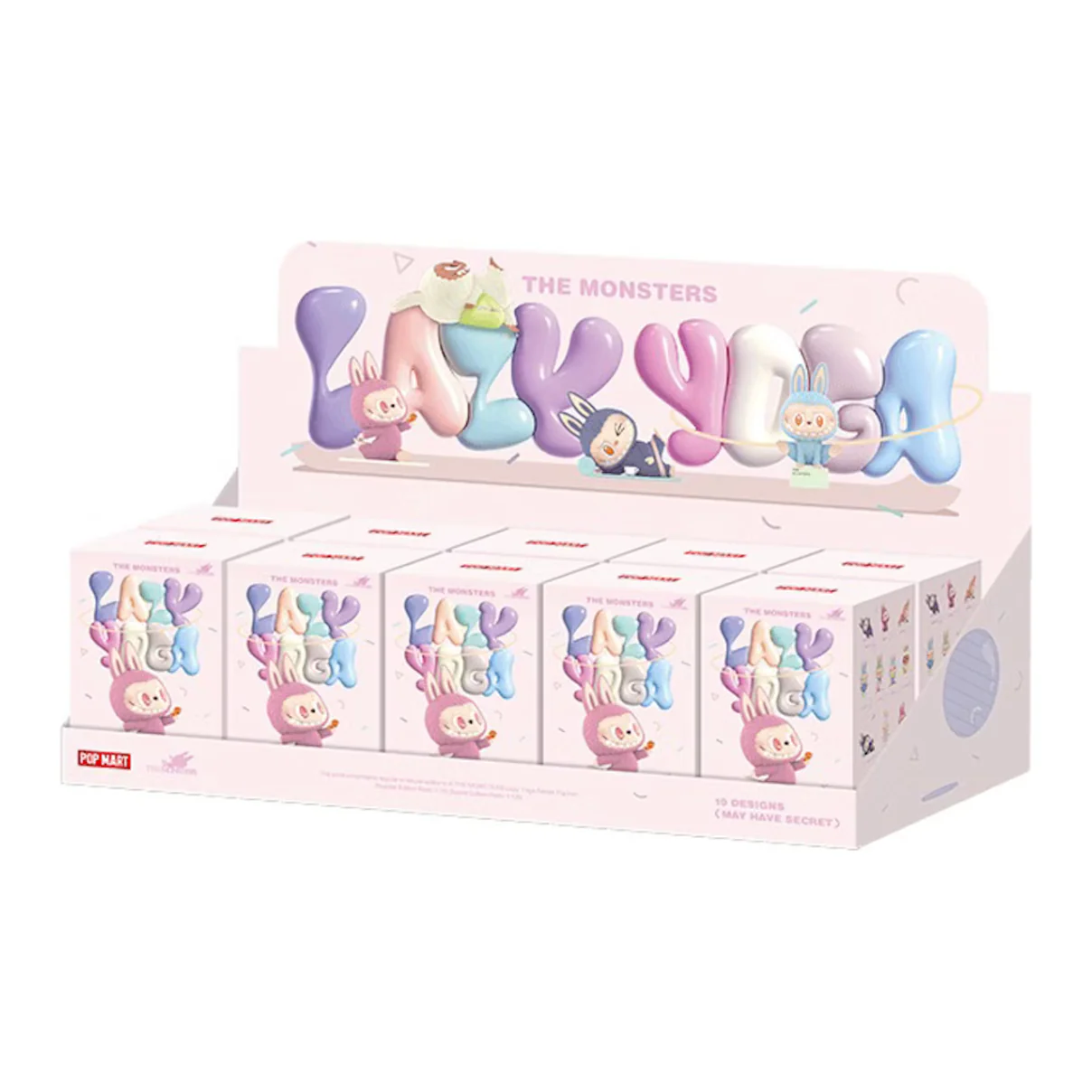 Pop Mart Labubu The Monsters Lazy Yoga Series Figures Single Blind Box - Image 4