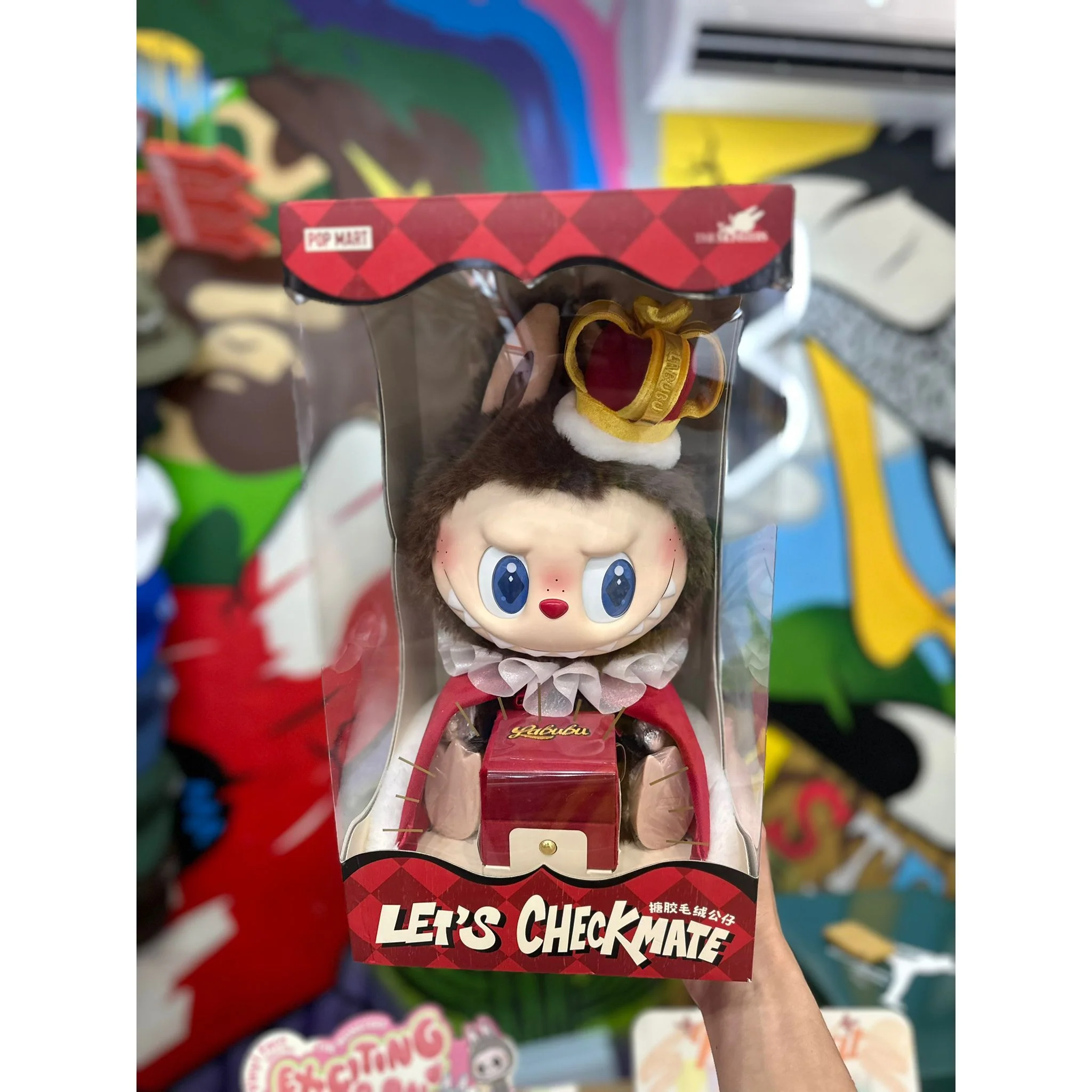 Pop Mart Labubu The Monsters Let's Checkmate Series Vinyl Plush Doll