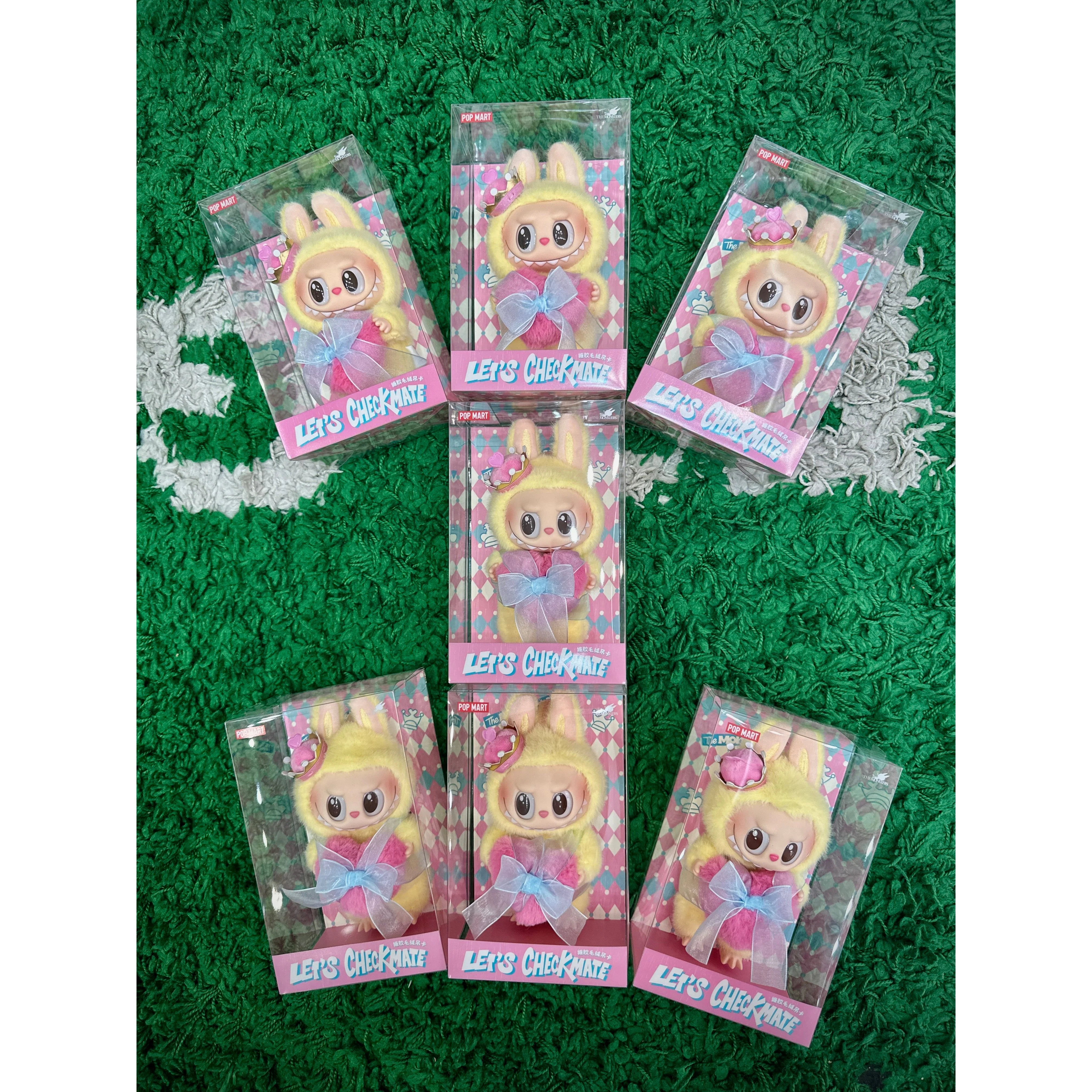 Pop Mart Labubu The Monsters Let's Checkmate Series Vinyl Plush Hanging Card - Image 2