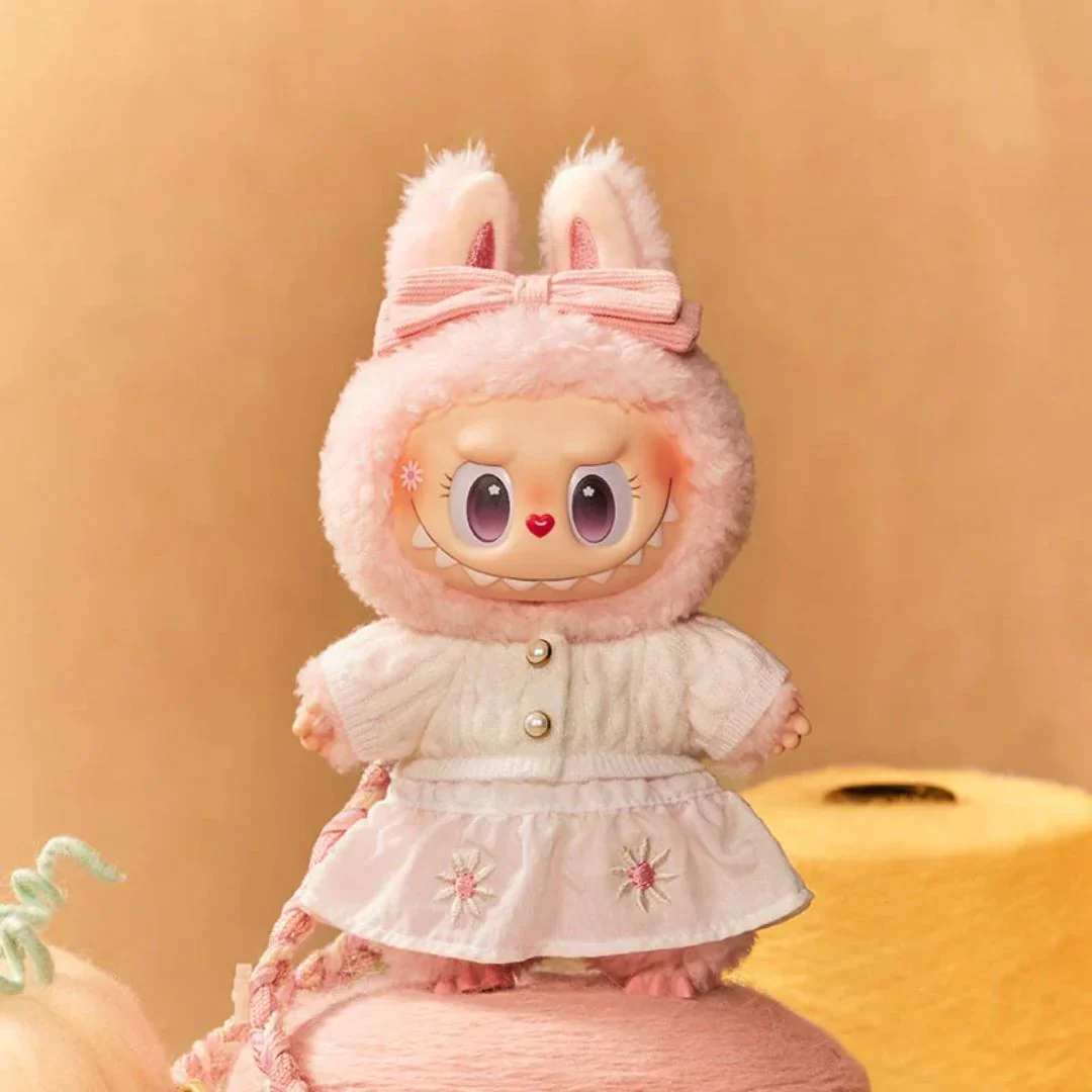 Pop Mart Labubu The Monsters Mokoko Fall into Sweaters Series Vinyl Plush Pendant - Image 2