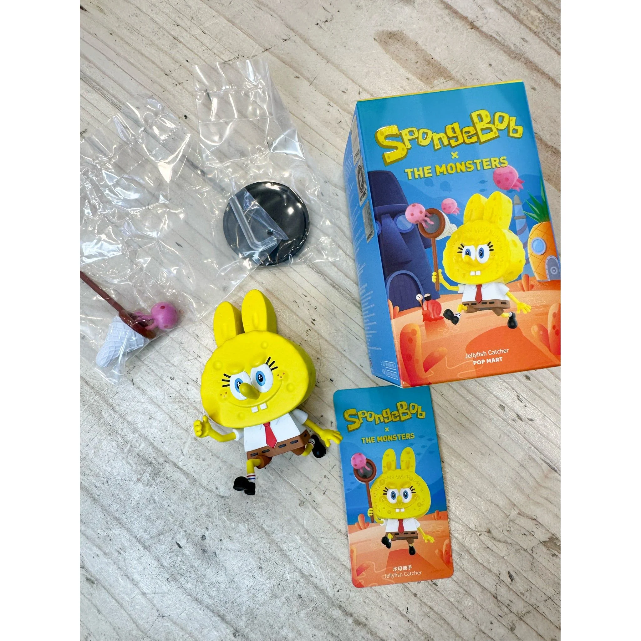Pop Mart Labubu The Monsters Spongebob Series Figure Single Blind Box - Image 2