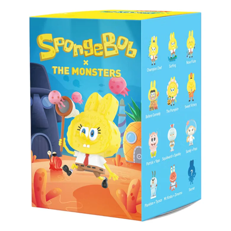 Pop Mart Labubu The Monsters Spongebob Series Figure Single Blind Box - Image 3