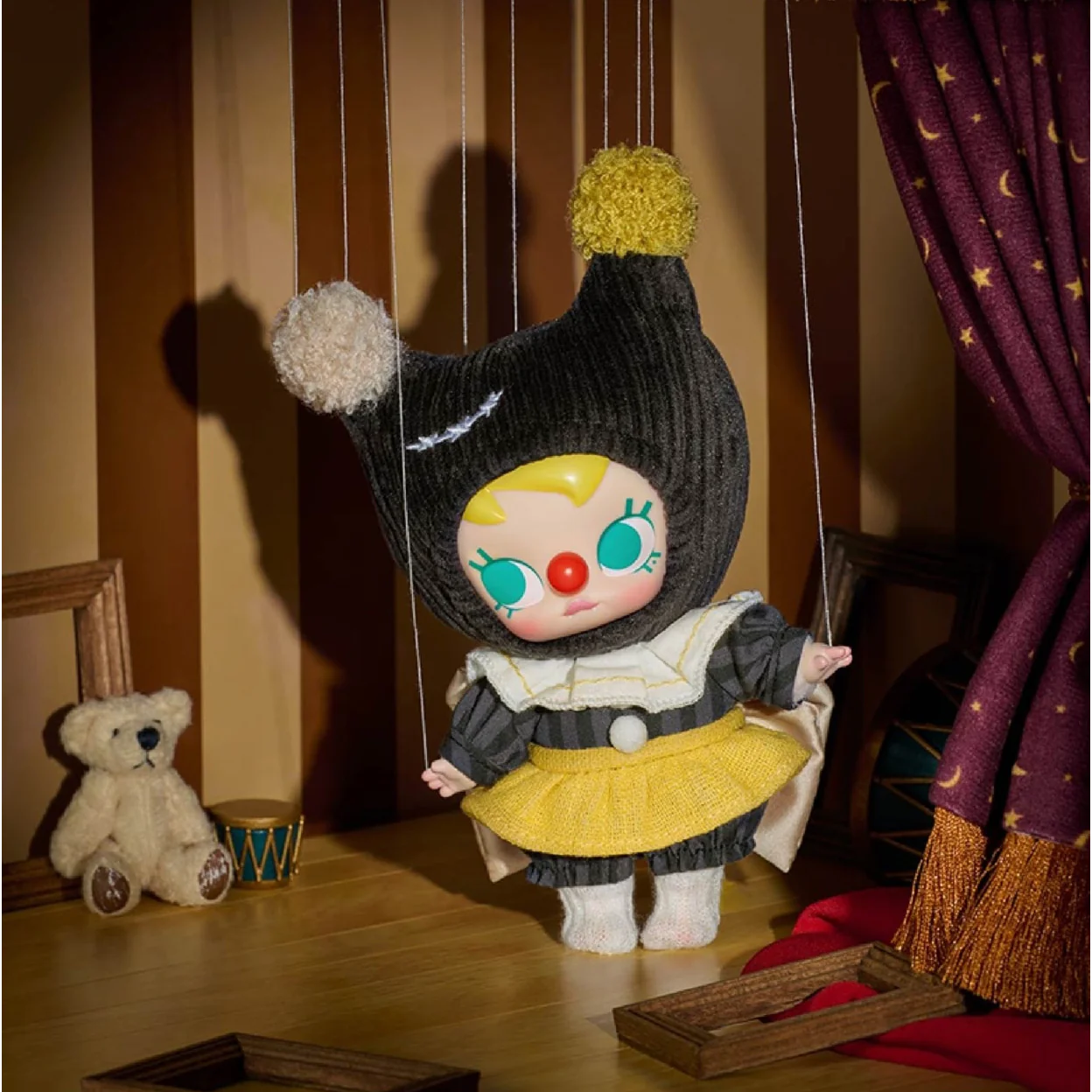 Pop Mart WHY SO SERIOUS Series Vinyl Plush Pendant Single Blind Box - Image 6