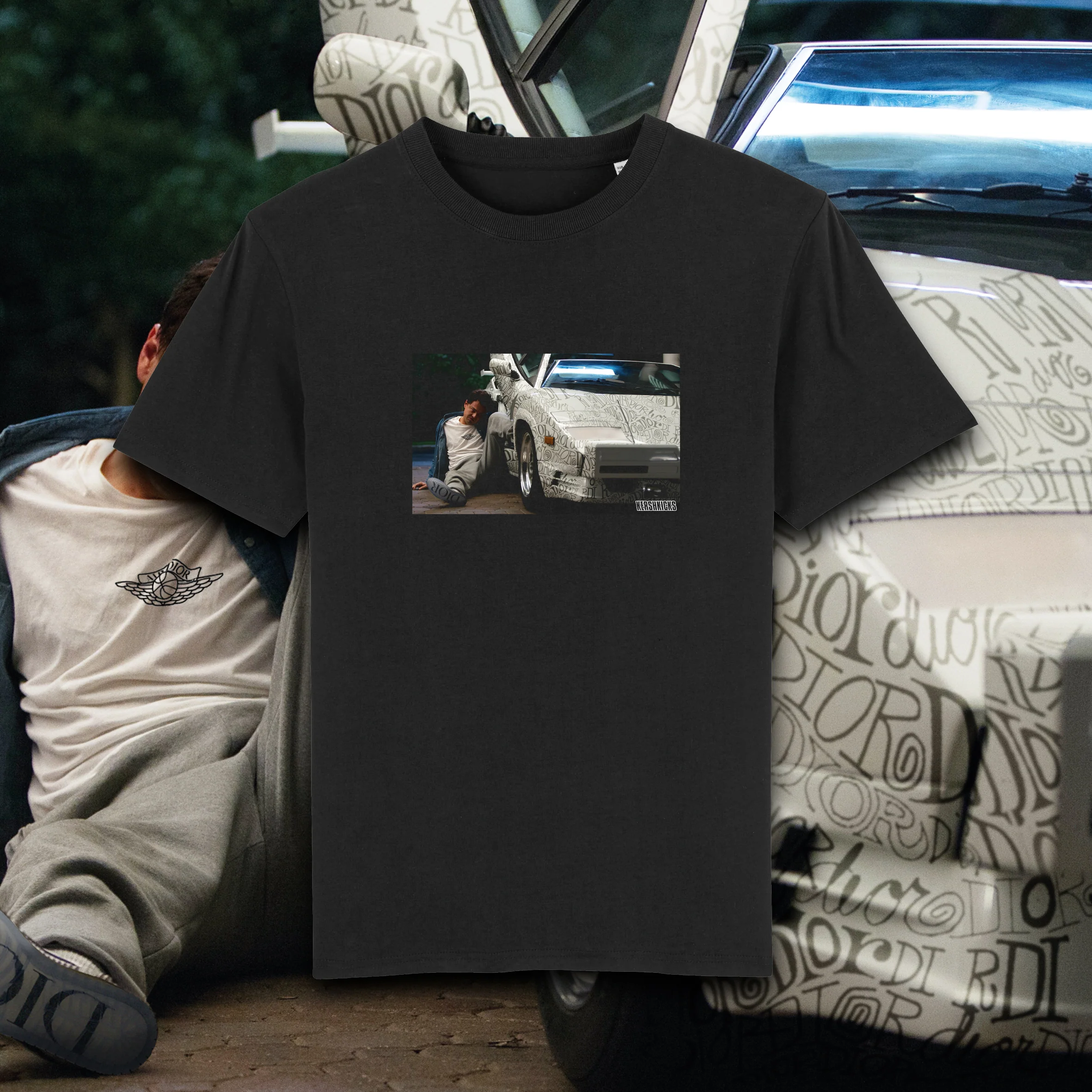 Quaaludes Tee Black - Image 2