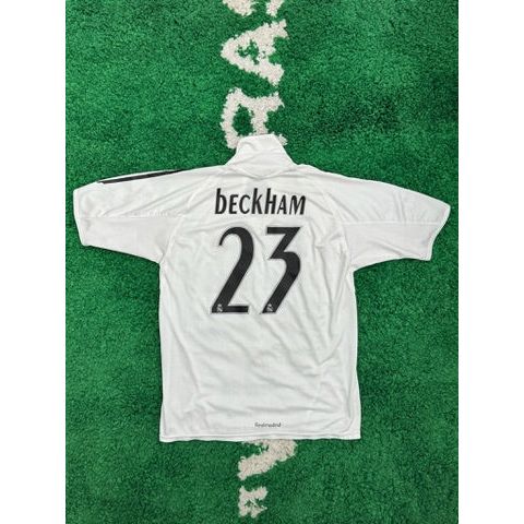 Real Madrid Home Shirt 2005-2006 Beckham #23 XL - Image 2