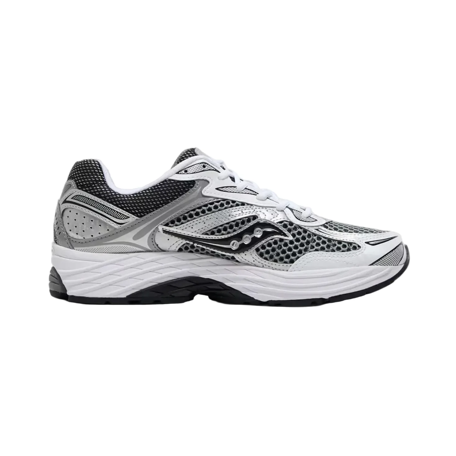 Saucony ProGrid Omni 9 Grey Silver Black - Image 4