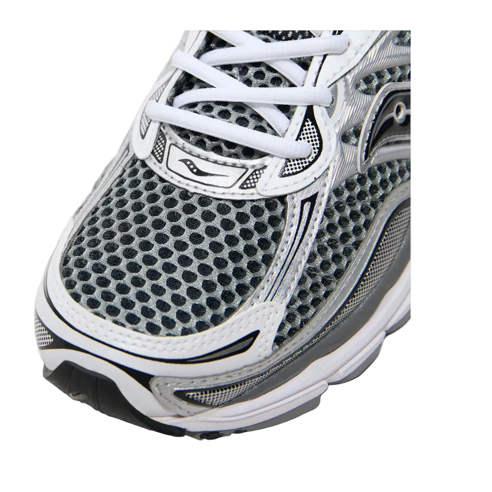 Saucony ProGrid Omni 9 Grey Silver Black - Image 5