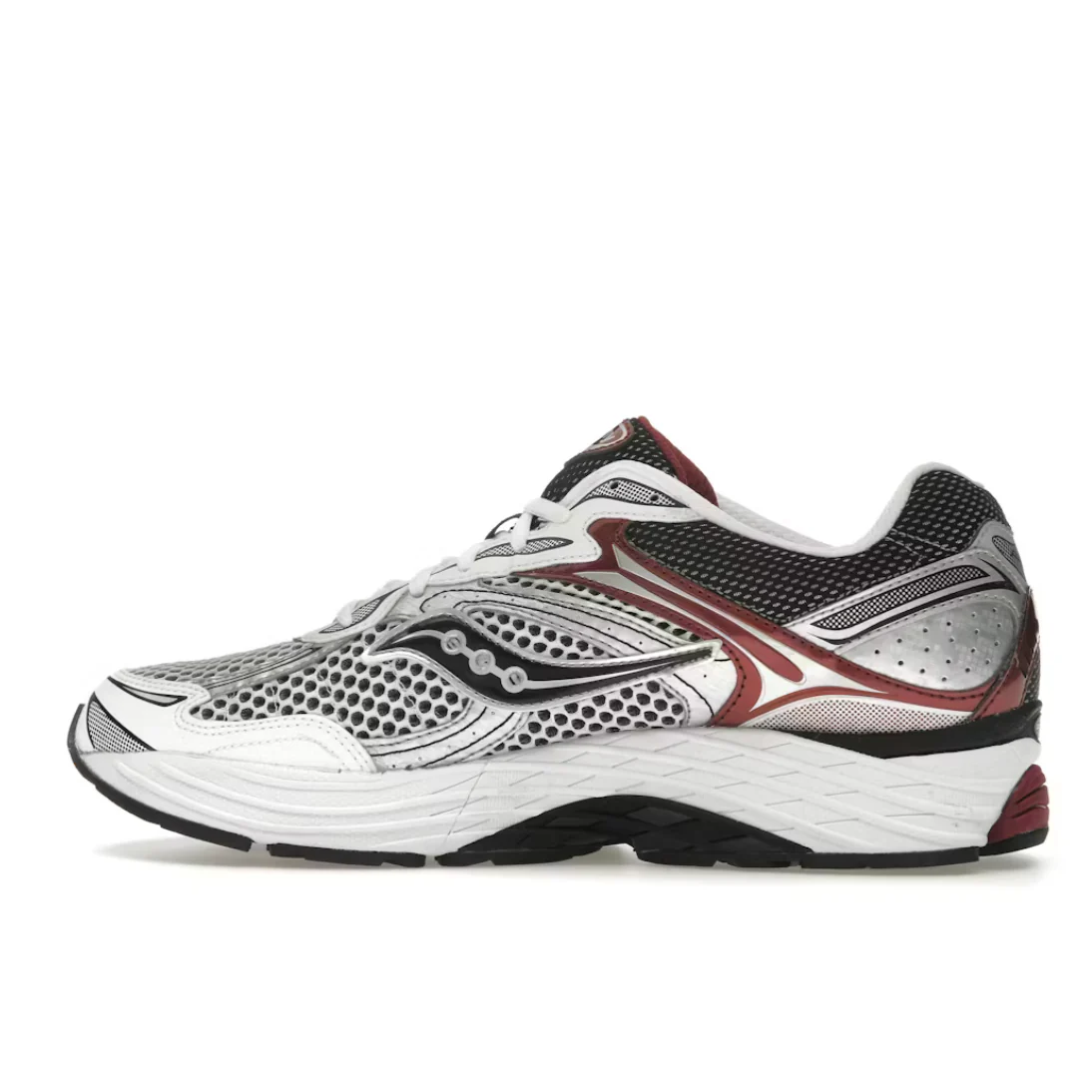 Saucony ProGrid Omni 9 OG White Silver Red - Image 4