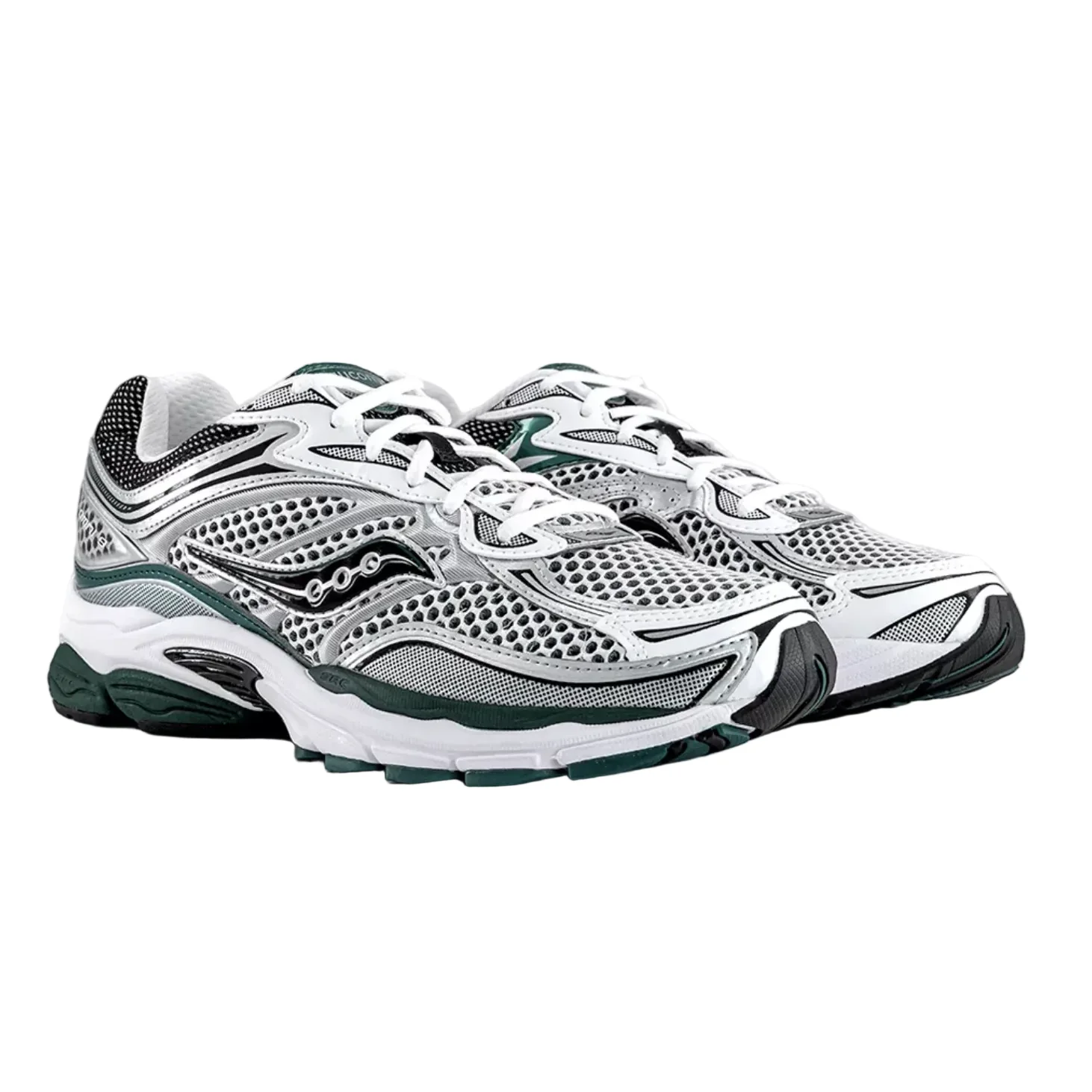 Saucony ProGrid Omni 9 White Pine Green - Image 4