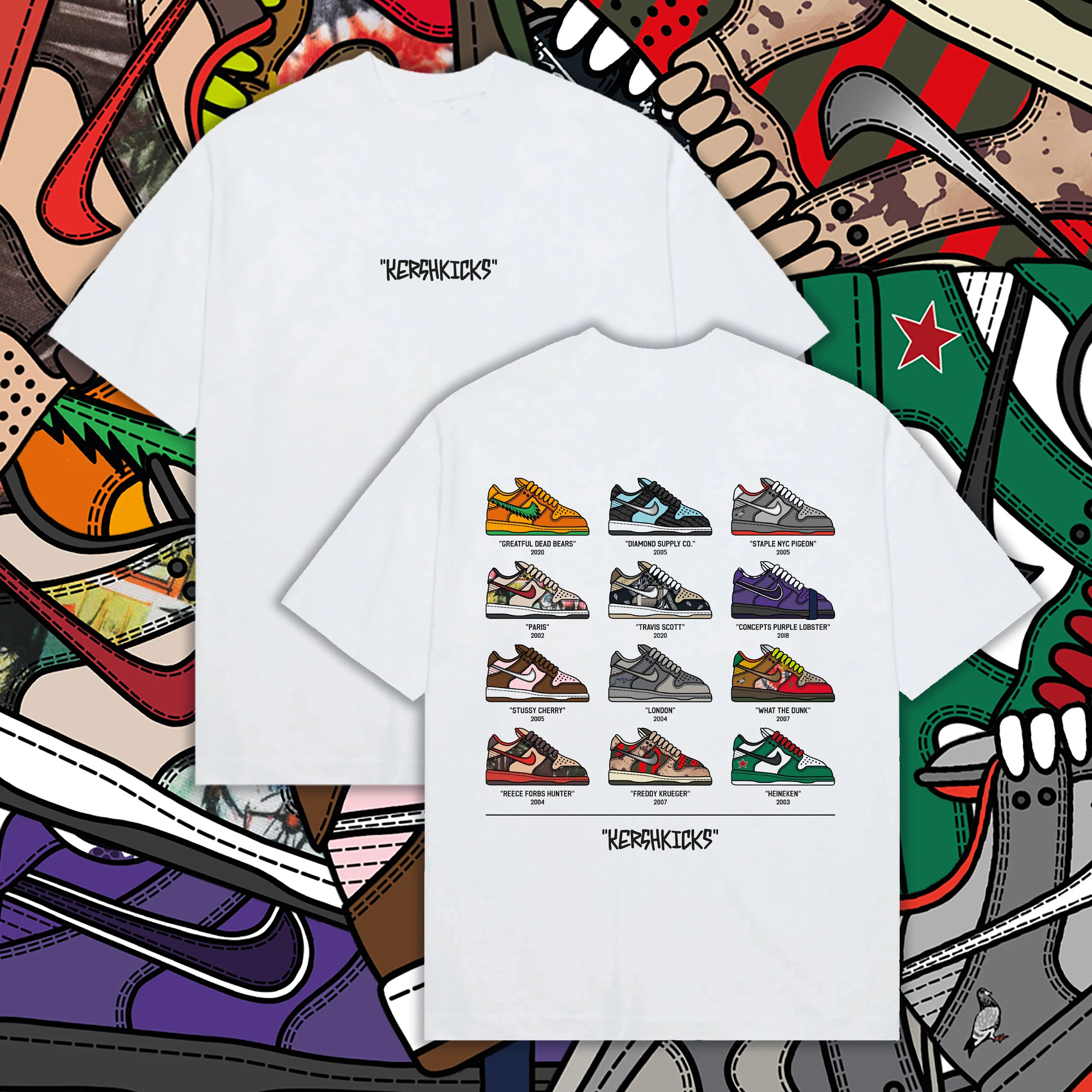 SB Goat Tee - White