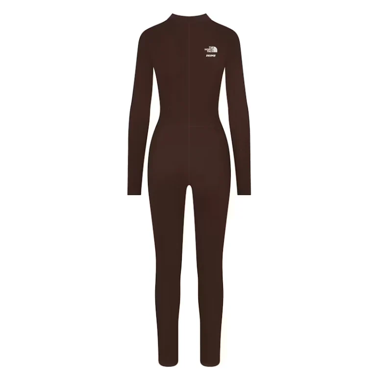 SKIMS x TNF Refina Bodysuit Cocoa - Image 2