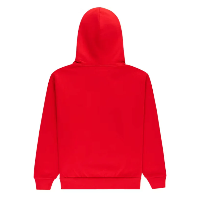 Sp5der OG Web Studded Zip Hoodie Red - Image 2